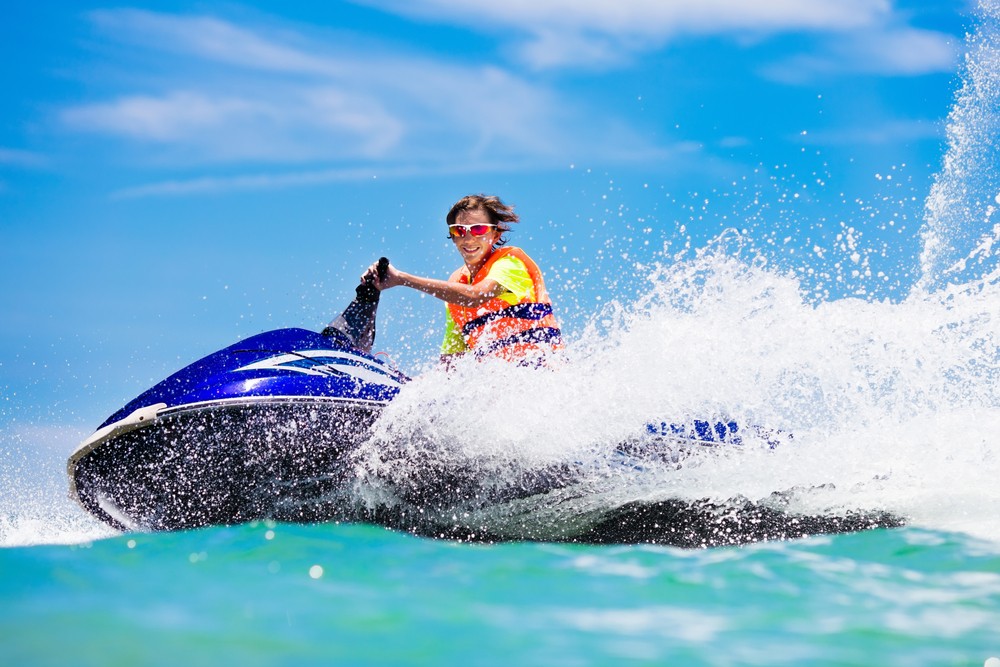 Always wear a life jacket when enjoying a jet ski in Pattaya